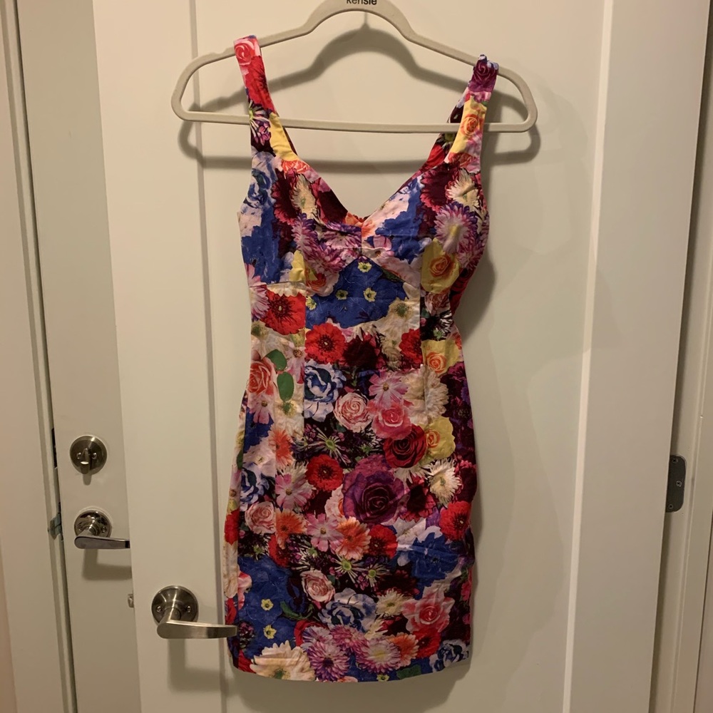 Floral Bodycon Dress